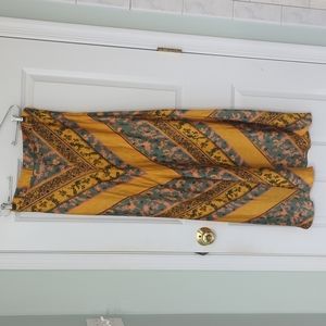 Free People Long Silk Skirt Size 8